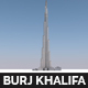 Burj Khalifa Dubai - 3DOcean Item for Sale